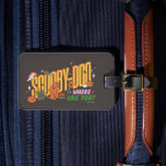 Scooby-Doo Halloween Snack Logo Bagagebricka<br><div class="desc">Enjoy your Halloween haul with this fun Scooby-Doo Scooby Snack logo! Wear this on a cozy t-shirt,  get this graphic on a fun snack tote bag,  or enjoy on a tray. Shop this graphic on even more customizable Zazzle gifts!</div>