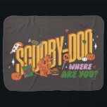 Scooby-Doo Halloween Snack Logo Bebisfilt<br><div class="desc">Enjoy your Halloween haul with this fun Scooby-Doo Scooby Snack logo! Wear this on a cozy t-shirt,  get this graphic on a fun snack tote bag,  or enjoy on a tray. Shop this graphic on even more customizable Zazzle gifts!</div>