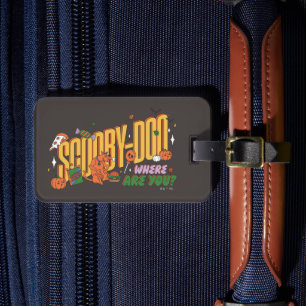 Scooby-Doo Halloween-snack-logotyp Bagagebricka