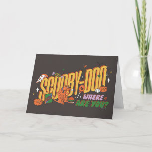 Scooby-Doo Halloween-snack-logotyp Kort