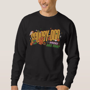 Scooby-Doo Halloween-snack-logotyp Lång Ärmad Tröja