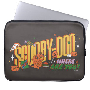 Scooby-Doo Halloween-snack-logotyp Laptop Fodral
