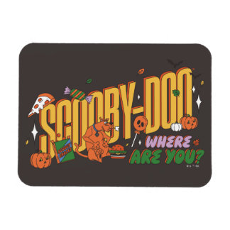 Scooby-Doo Halloween-snack-logotyp Magnet