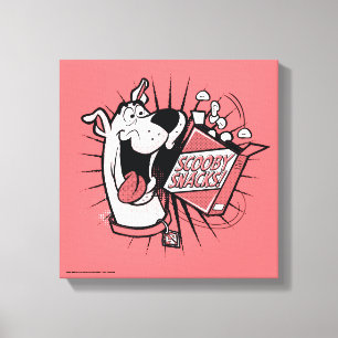 Scooby-Doo halvtonScooby mellanmål Canvastryck