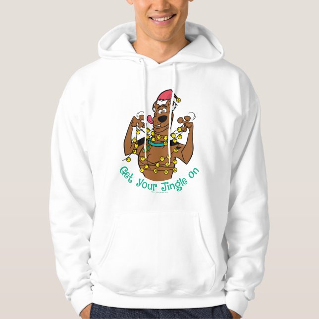 Scooby-Doo "Hämta din jingle på" Hoodie (Framsida)