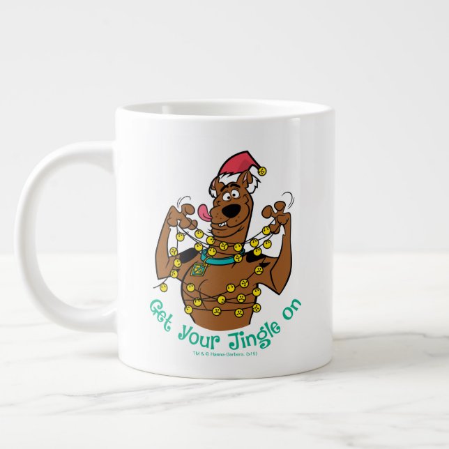 Scooby-Doo "Hämta din jingle på" Jumbo Mugg (Vänster)