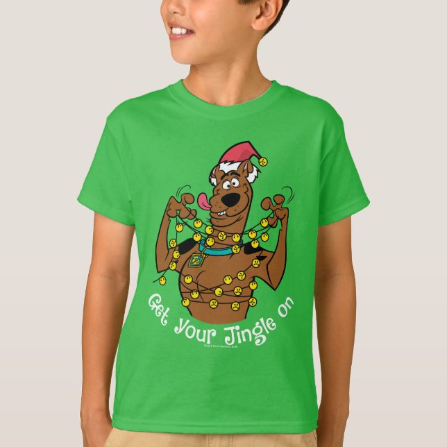 Scooby-Doo "Hämta din jingle på" T Shirt (Framsida)