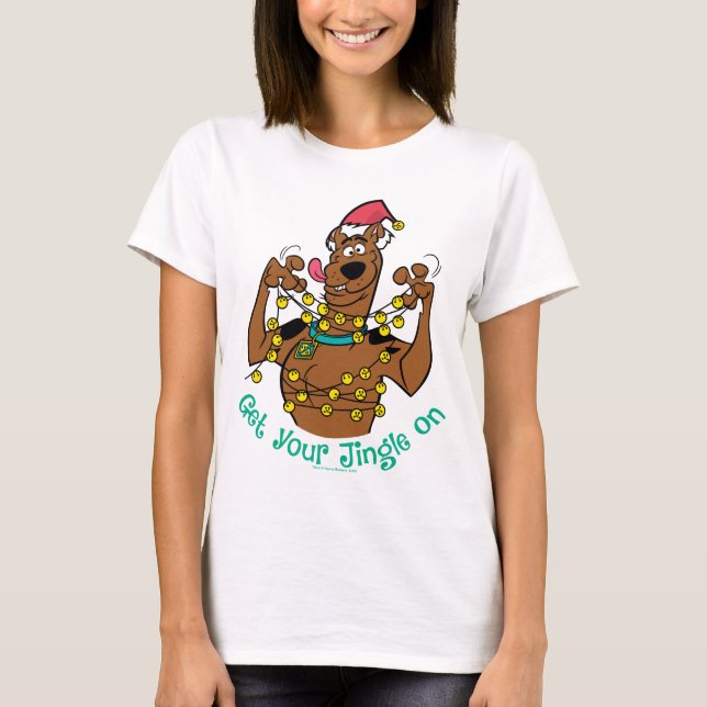 Scooby-Doo "Hämta din jingle på" T Shirt (Framsida)