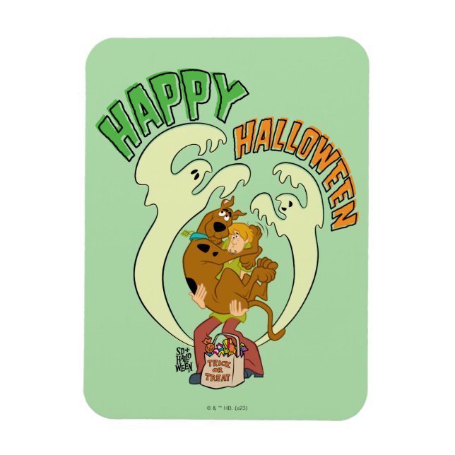 Scooby-Doo | HAPPY HALLOWEEN Magnet (Vertikal)