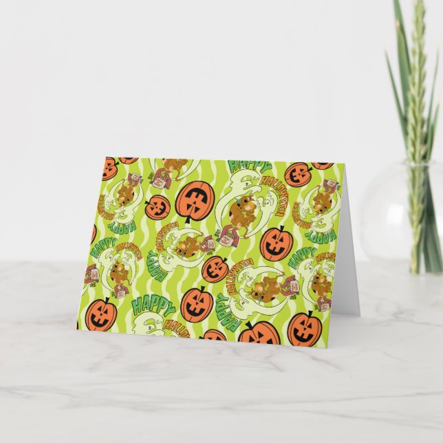 Scooby-Doo | HAPPY HALLOWEEN MÖNSTER Anteckningskort (Framsida)