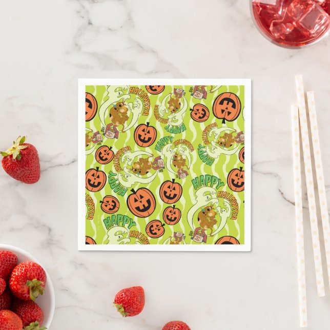 Scooby-Doo | HAPPY HALLOWEEN MÖNSTER Pappersservett (Insitu)