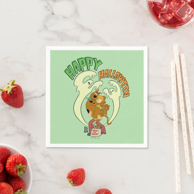 Scooby-Doo | HAPPY HALLOWEEN Pappersservett (Insitu)