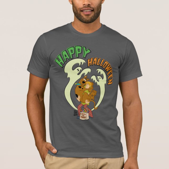 Scooby-Doo | HAPPY HALLOWEEN T Shirt (Framsida)