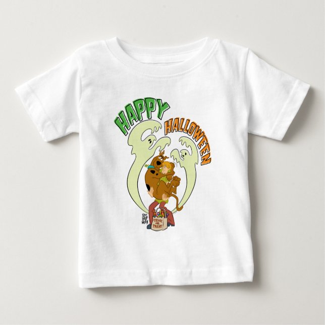 Scooby-Doo | HAPPY HALLOWEEN T Shirt (Framsida)