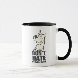 Scooby-Doo "hatar inte, gratulerar" grafiskt Mugg