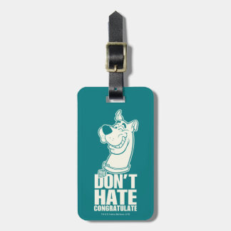 Scooby-Doo "Hate, Congratate" Graphic Bagagebricka