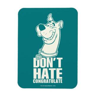 Scooby-Doo "Hate, Congratate" Graphic Magnet