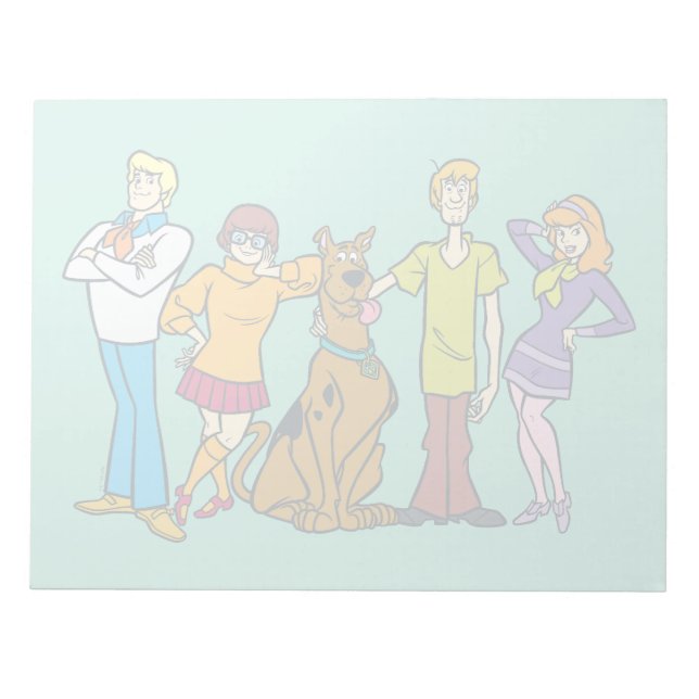 Scooby-Doo | Hela Gang 14 Mystoppinc Anteckningsblock (Framsida)