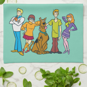 Scooby-Doo Hela Gang 14 Mystoppinc Kökshandduk