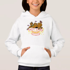 Scooby-Doo Hett Hund Neon Sign Hoodie