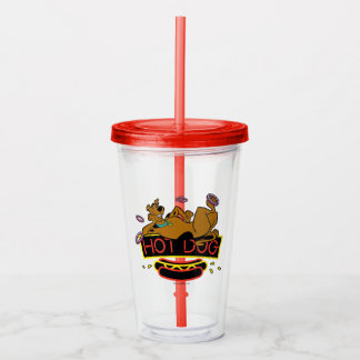 Scooby-Doo Hett Hund Neon Sign Take Away Mugg
