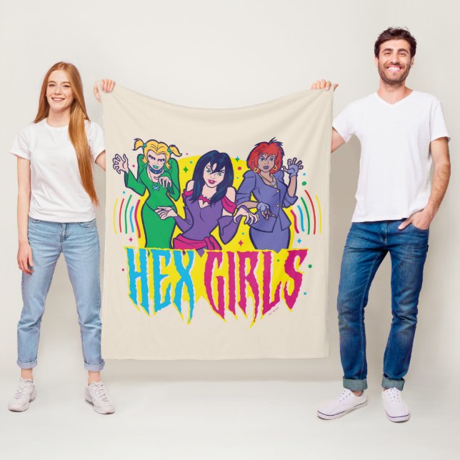 Scooby-Doo | Hex Girls Fleecefilt (På plats)