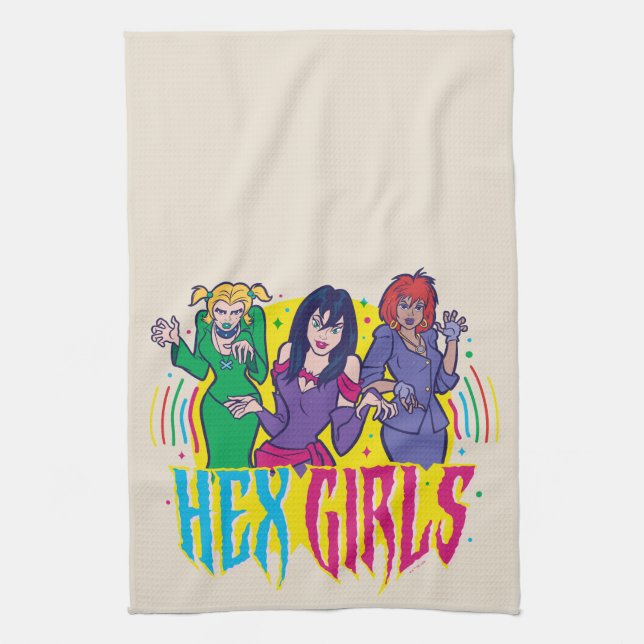 Scooby-Doo | Hex Girls Kökshandduk (Vertikal)
