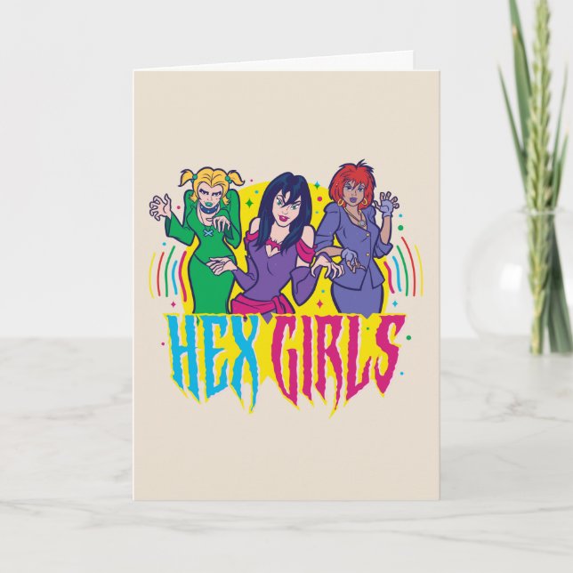 Scooby-Doo | Hex Girls Kort (Framsida)