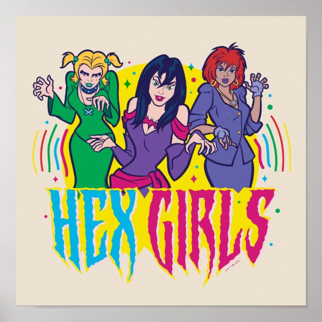 Scooby-Doo | Hex Girls Poster (Framsidan)