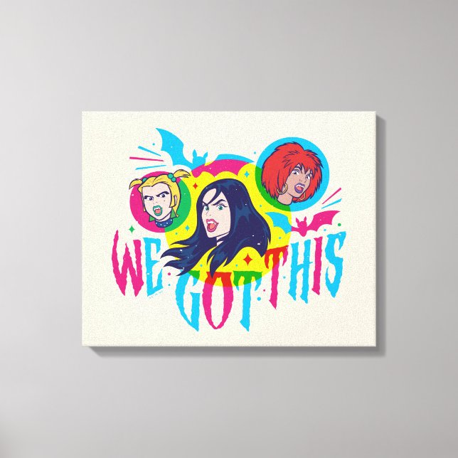 Scooby-Doo | Hex Girls Vi Har detta Canvastryck (Framsida)