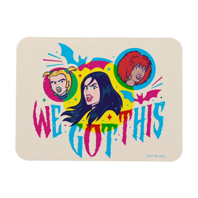 Scooby-Doo | Hex Girls Vi Har detta Magnet (Horisontell)