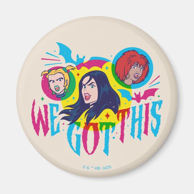 Scooby-Doo | Hex Girls Vi Har detta Magnet (Framsidan)