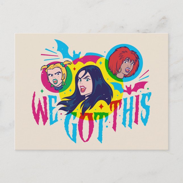 Scooby-Doo | Hex Girls Vi Klarar Det Vykort (Framsida)