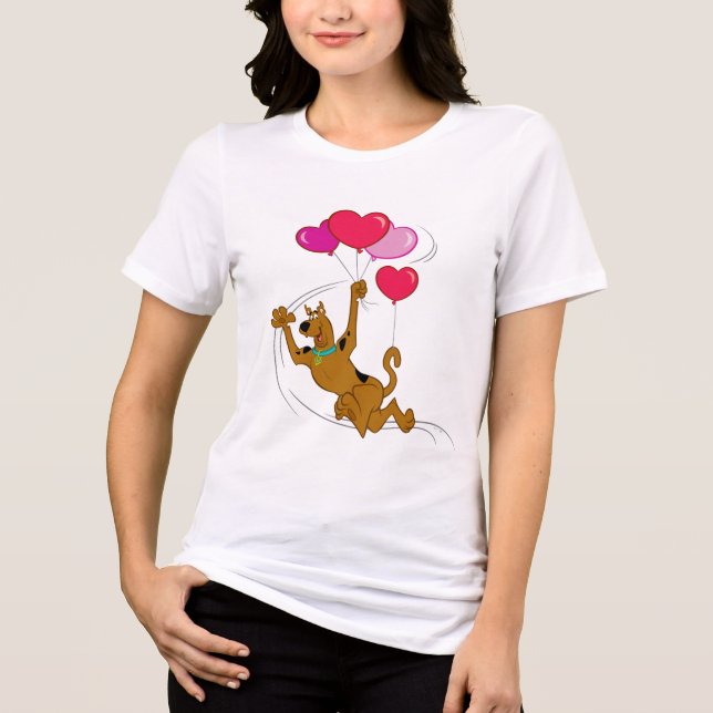 Scooby Doo - Hjärtballonger T Shirt (Framsida)