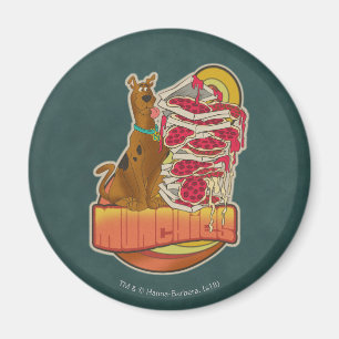 Scooby-Doo hög av Pizza "grafiska Munchies" Magnet