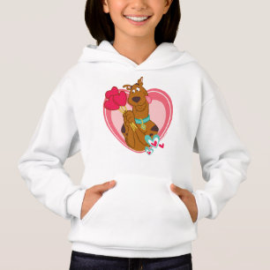 Scooby-Doo Holding Heart Lolipos T Shirt