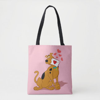 Scooby-Doo - Holding Valentine Kuvert Tygkasse