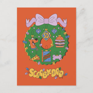 Scooby-Doo Holiday Snabb Julkrans Grafik Vykort