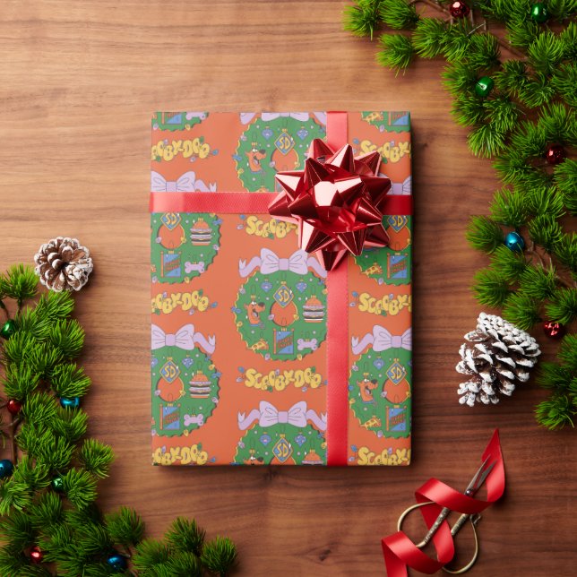 Scooby-Doo Holiday Snabb Krans Grafik Presentpapper (Julgåva)