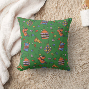 Scooby-Doo Holiday Snack Lights Mönster Kudde