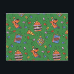 Scooby-Doo Holiday Snack Lights Pattern Helg Vykort<br><div class="desc">Keep the holidays festive with this fun Scooby Snacks and holiday lights pattern! Wrap your gifts with this fun design,  have parties on a table cloth,  or decorate with a throw pillow! Shop this graphic on even more customizable Zazzle gifts!</div>
