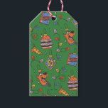 Scooby-Doo Holiday Snack Lights Pattern Presentetikett<br><div class="desc">Keep the holidays festive with this fun Scooby Snacks and holiday lights pattern! Wrap your gifts with this fun design,  have parties on a table cloth,  or decorate with a throw pillow! Shop this graphic on even more customizable Zazzle gifts!</div>