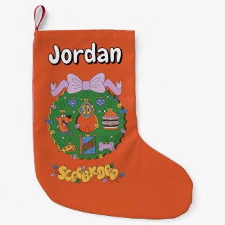 Scooby-Doo Holiday Snacks Krans Grafisk Liten Julstrumpa