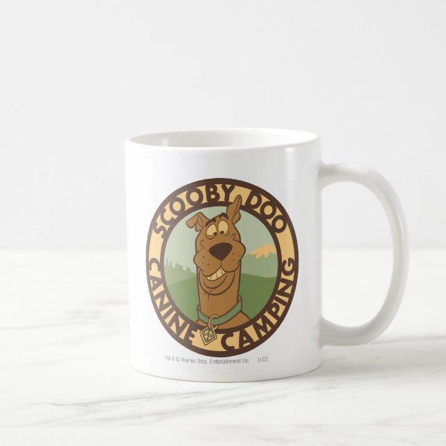 Scooby-Doo "Hund Camping" Kaffemugg (Höger)