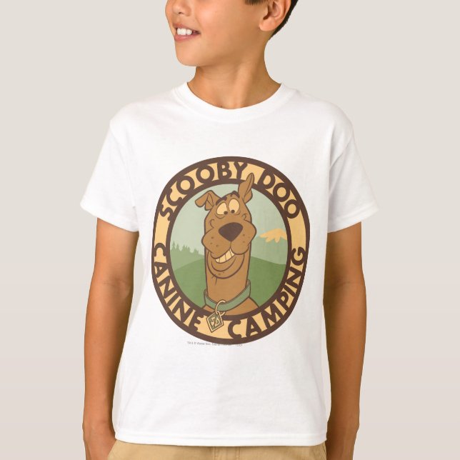 Scooby-Doo "Hund Camping" T-shirt (Framsida)