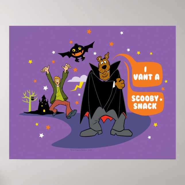 Scooby-Doo | I Vant a Scooby Snack Poster (Framsidan)