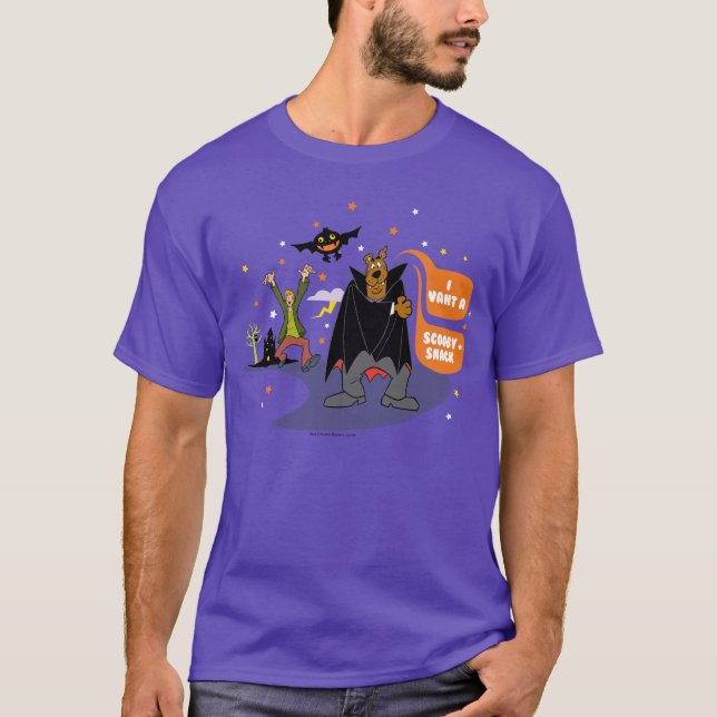 Scooby-Doo | I Vant a Scooby Snack T Shirt (Framsida)