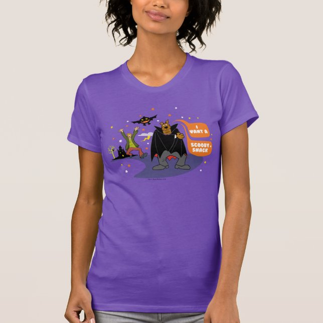 Scooby-Doo | I Vant a Scooby Snack T Shirt (Framsida)