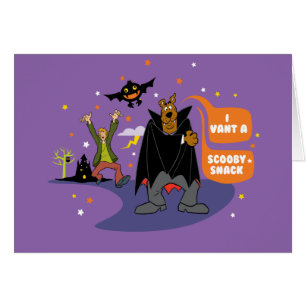 Scooby-Doo  I Vant en skotsk Snack Hälsningskort