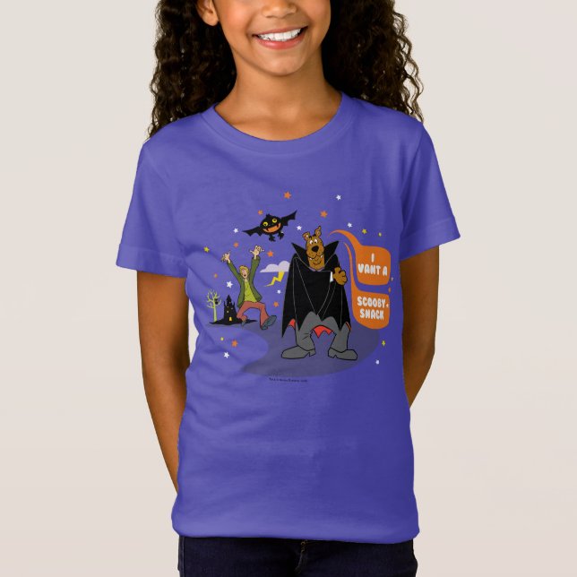 Scooby-Doo| I Vant en skotsk Snack T Shirt (Framsida)